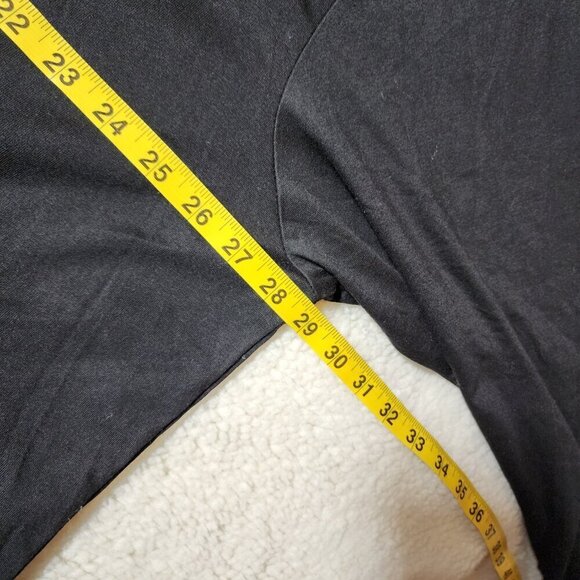 MAN BoohooMan Shirt 5XL Black Button Up Down Cotton Blend Preppy Lightweight - Picture 7 of 7